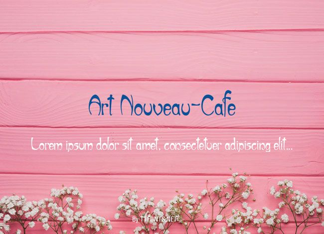 Art Nouveau-Cafe example